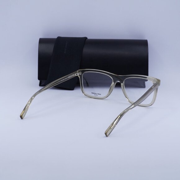 Final Price! Saint Laurent SL481 003 Transparent Yellow Eyeglasses 55mm - Picture 11 of 12